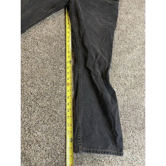 Isabel Marant Etoile Grey Grunge Straight Ankle Jeans Size 44 Inseam 25.5 - Picture 10 of 10